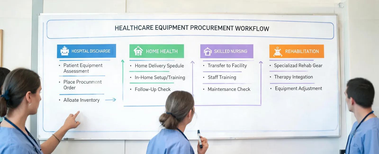 Care setting roadmap